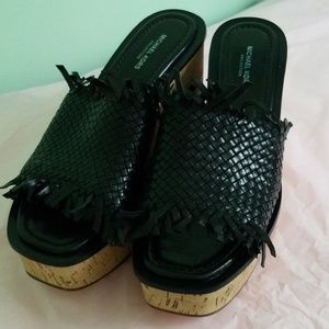 Never Worn Michael Kors wedge